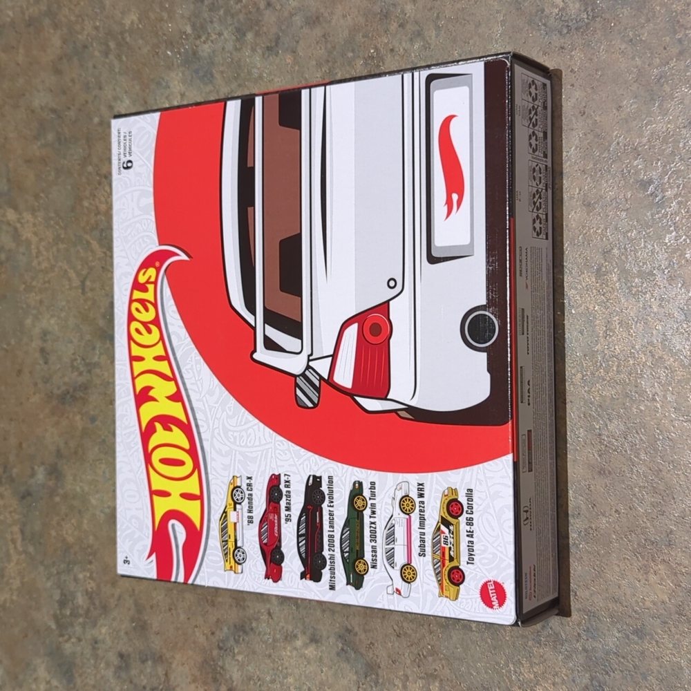 Hot Wheels JDM 6 pack